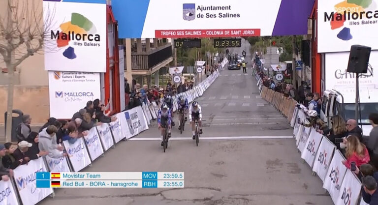 Contre-la-montre par équipes au Trofeo Ses Salines 2026