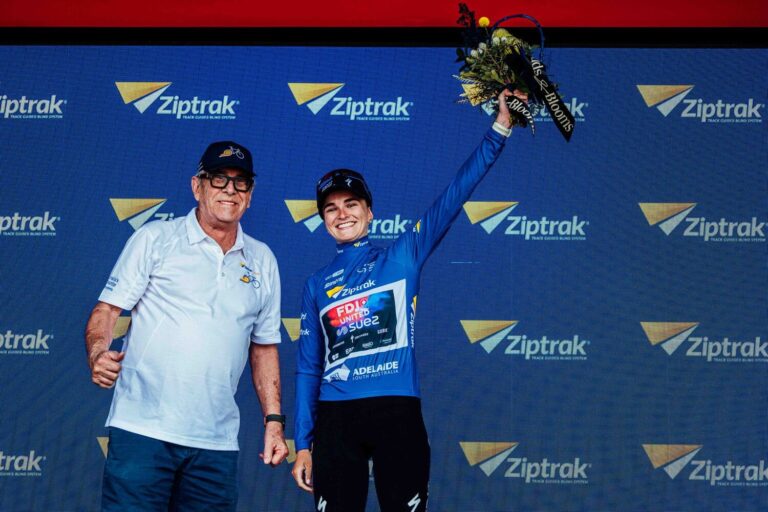 Photo de Allay Wollaston lors de la 2ème étape du Women's Tour Down Under 2026