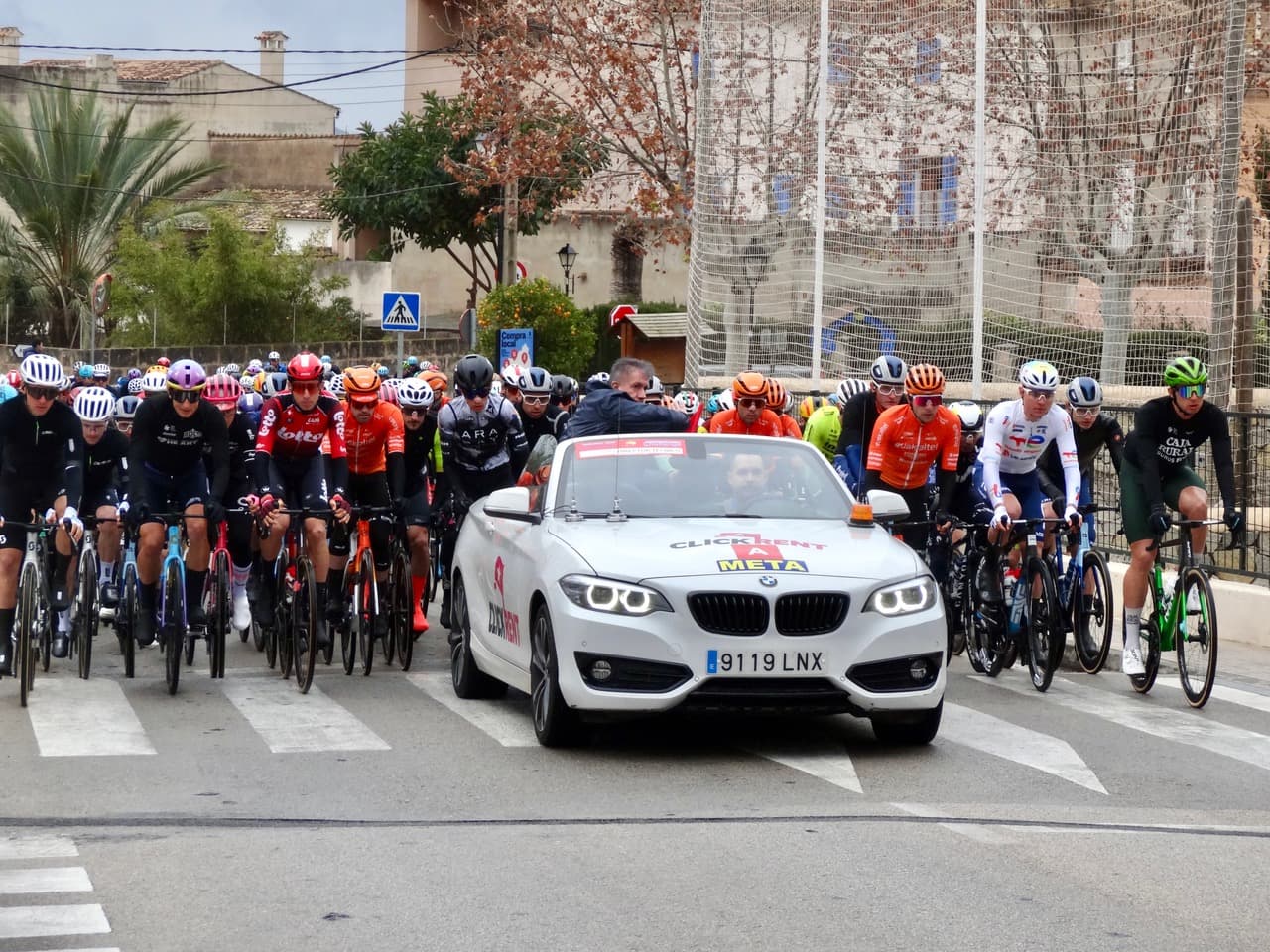 Peloton du Trofeo Calvià lors de l’édition précédente