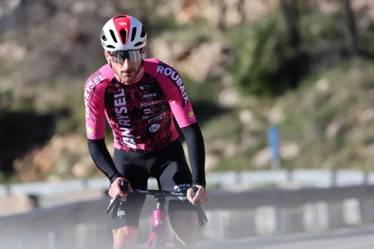Louis Hardouin à l’entraînement sous les couleurs de Van Rysel Roubaix en 2026