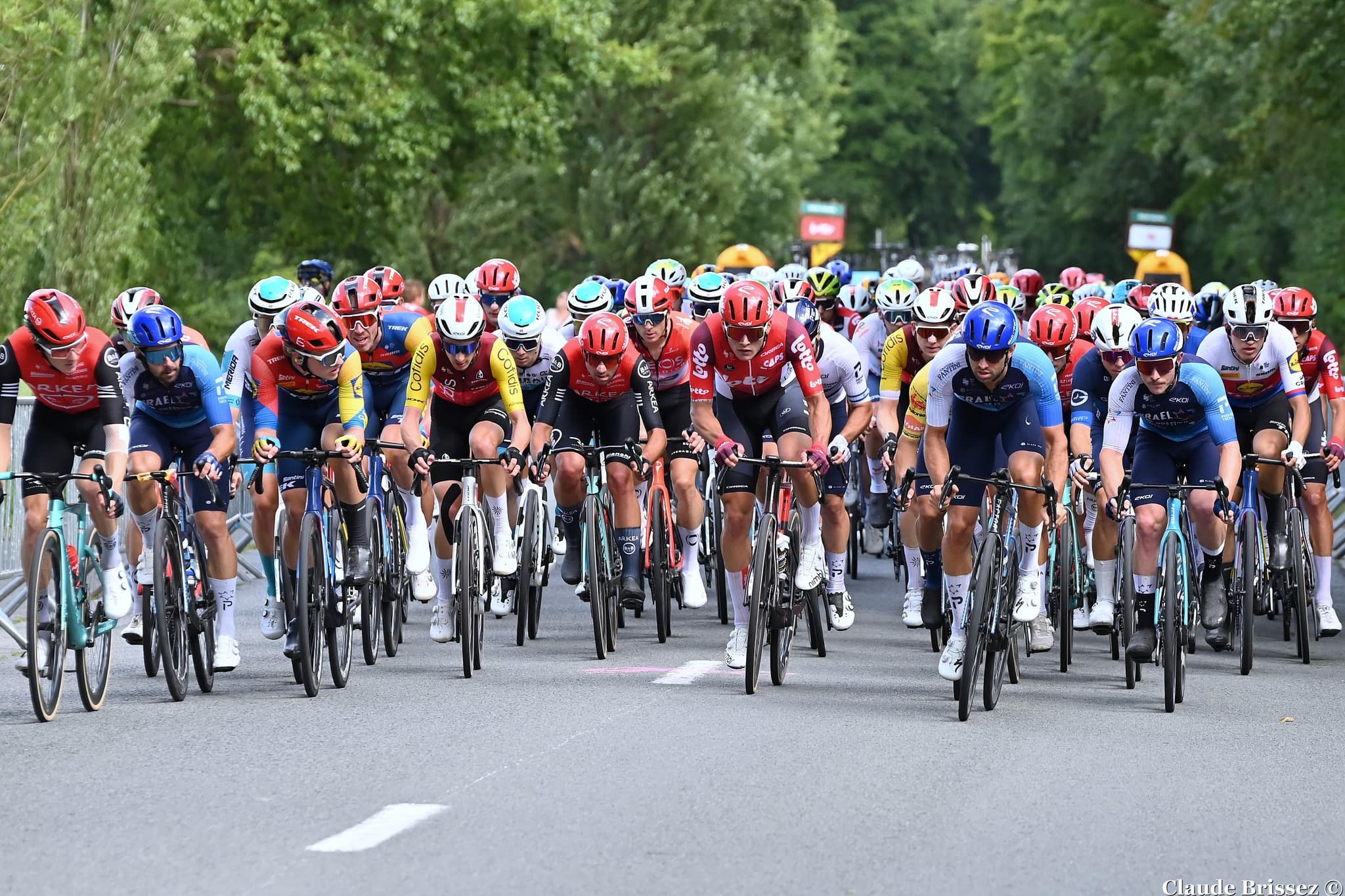 Peloton UCI ProTeam illustrant la diversité des nationalités en 2026