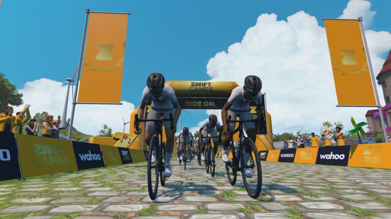 Zwift Games 2026 course virtuelle sur la plateforme Zwift
