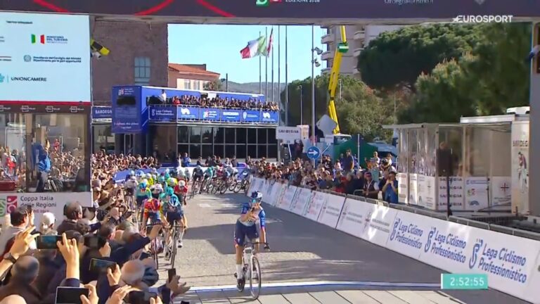 Davide Donati vainqueur de la 2e étape du Giro di Sardegna