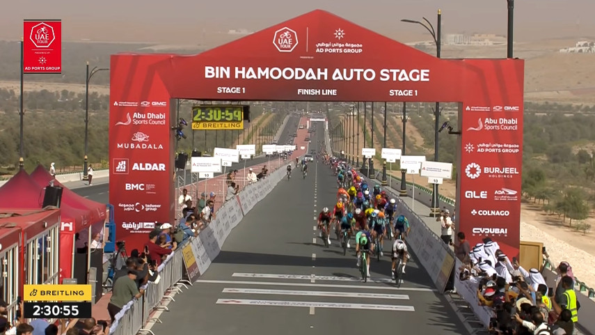 Isaac Del Toro vainqueur d’étape sur l’UAE Tour