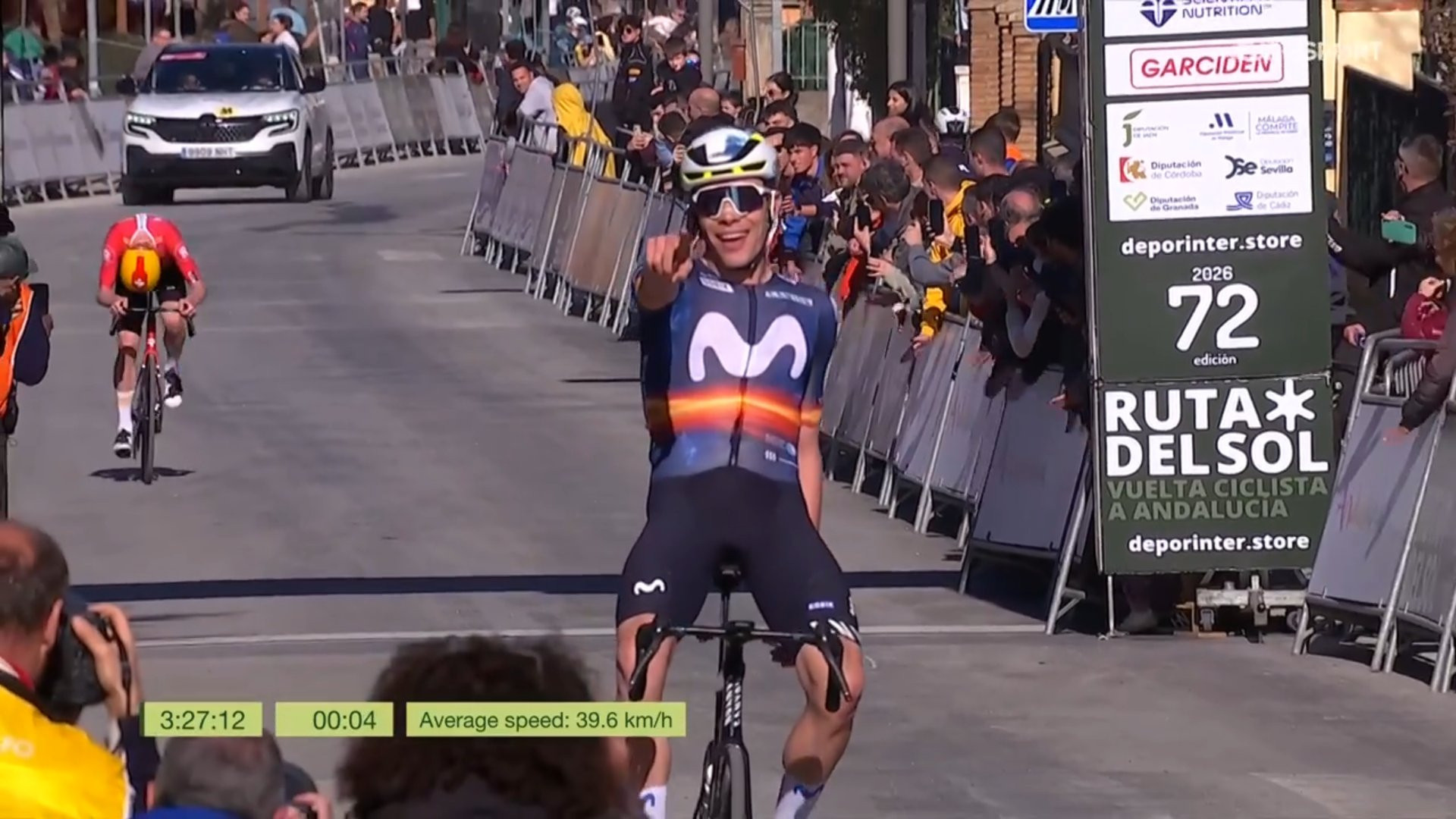 Iván Romeo vainqueur d’une étape de la Vuelta a Andalucía