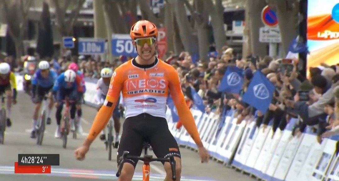 Axel Laurance vainqueur étape 3 Tour Provence