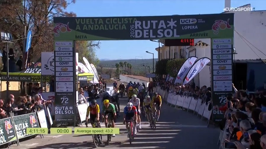 Milan Fretin victoire Vuelta a Andalucia Lopera