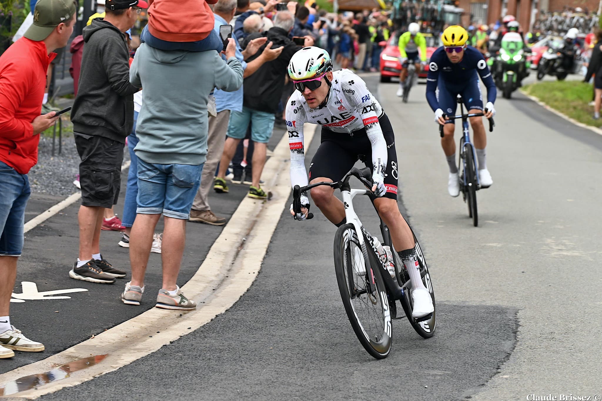 Pavel Sivakov en course, vainqueur de la Vuelta a Andalucía 2025