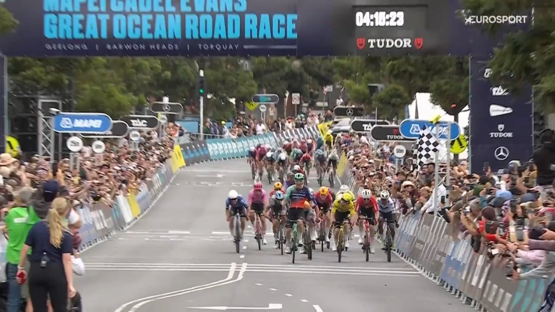 Tobias Lund Andresen vainqueur de la Cadel Evans Great Ocean Road Race 2026