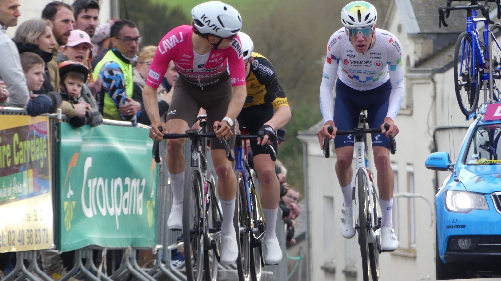 Paul Conor en course lors d’une épreuve du Challenge Raymond Poulidor