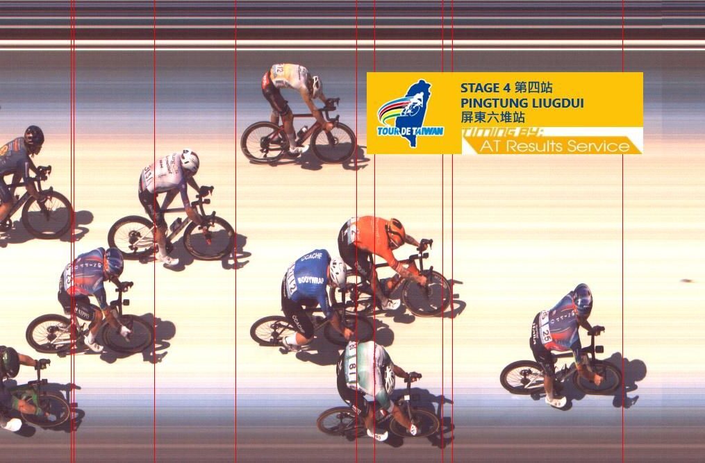 sprint massif Rajovic victoire Tour de Taïwan