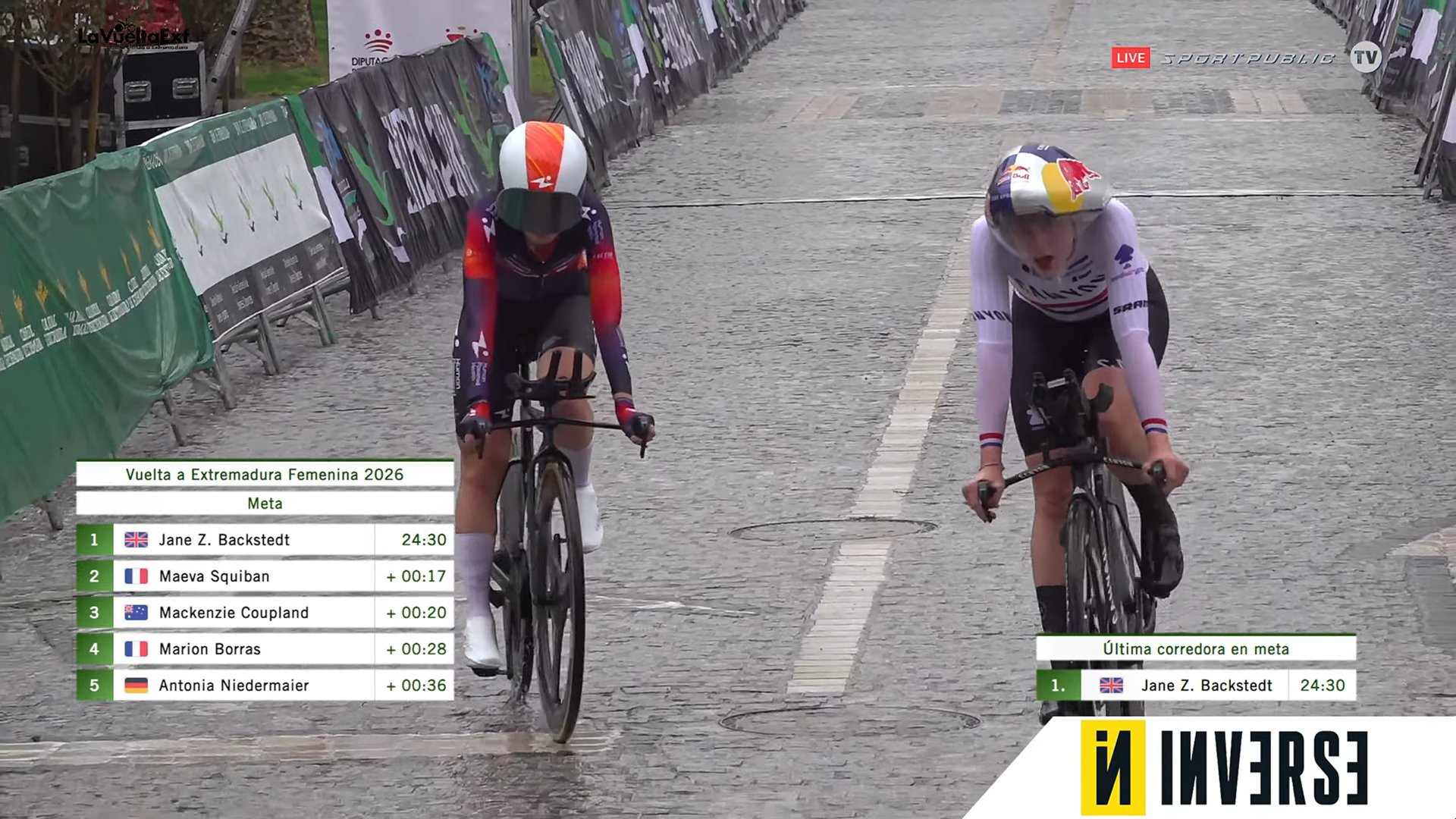 Zoe Backstedt contre-la-montre victoire