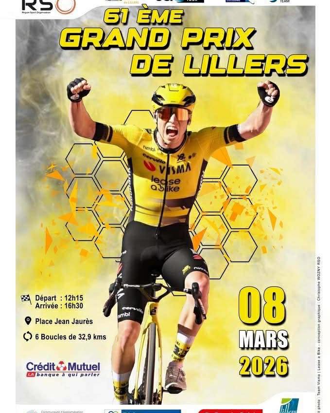 Affiche du Grand Prix de Lillers 2026