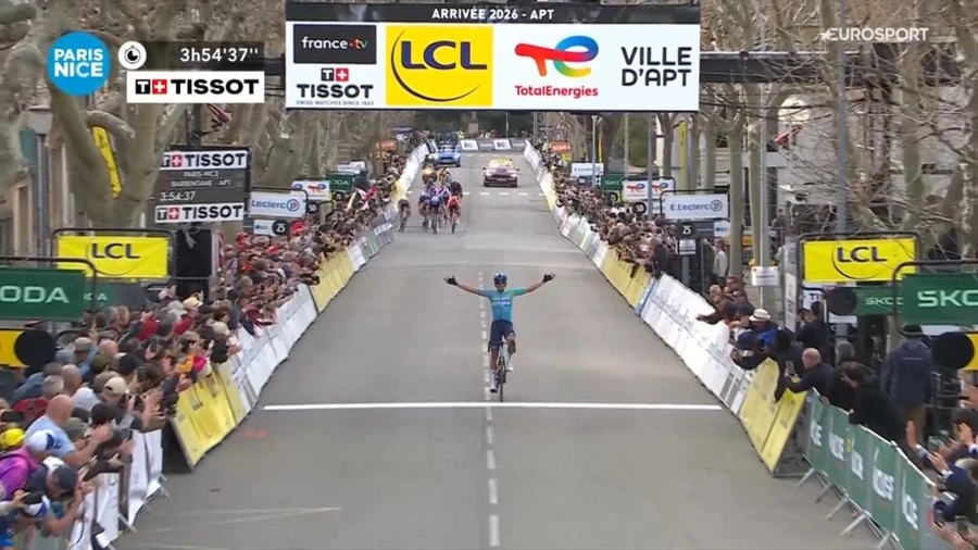 Harold Tejada lors de la 6e étape de Paris-Nice