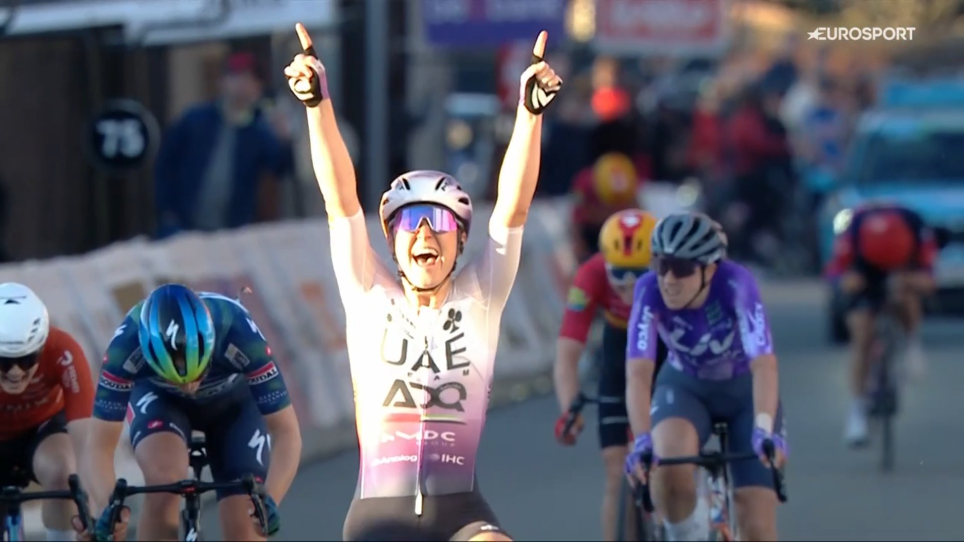 Lara Gillespie vainqueure du Beobank Samyn Ladies 2026