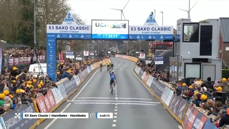 Mathieu Van der Poel vainqueur de l’E3 Saxo Bank Classic