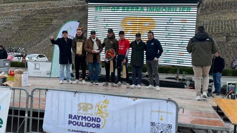 Valentin Darbellay victoire GP Berra Immobilier peloton Suisse