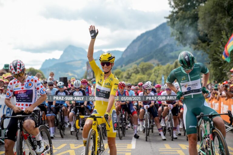 Tour de France Femmes parcours départ peloton
