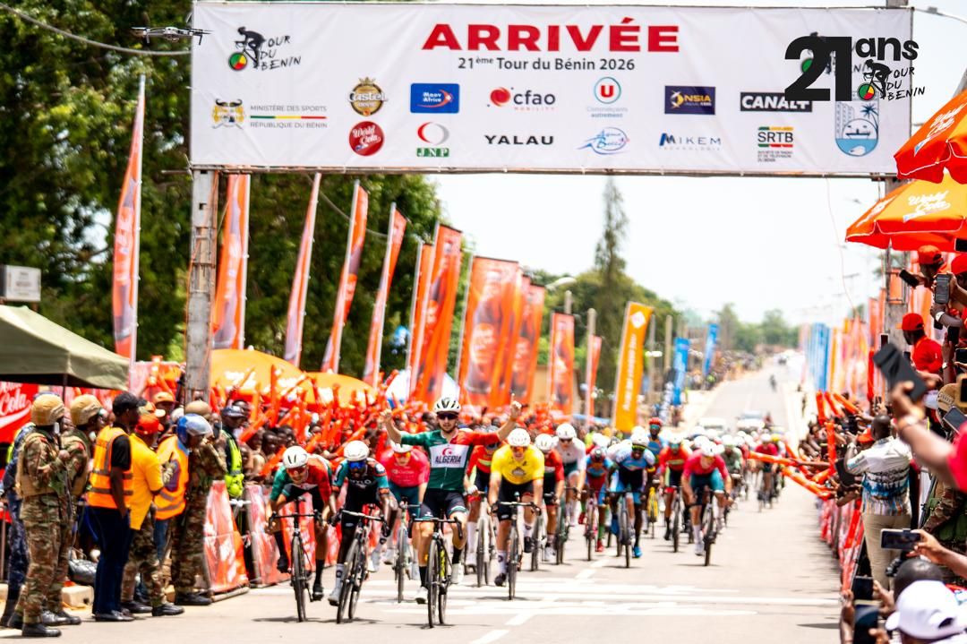 Nadjib Assal vainqueur de la 2e étape du Tour du Bénin 2026