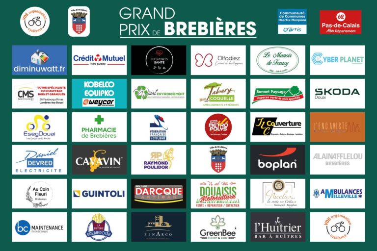 Grand Prix de Brebières engagés liste coureurs