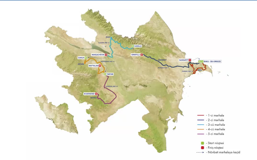 Baku Khankendi 2026 équipes engagées start list