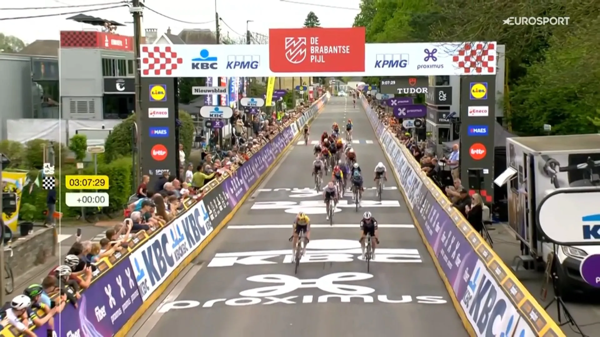 Célia Gery Brabanste Pijl groupe de tête