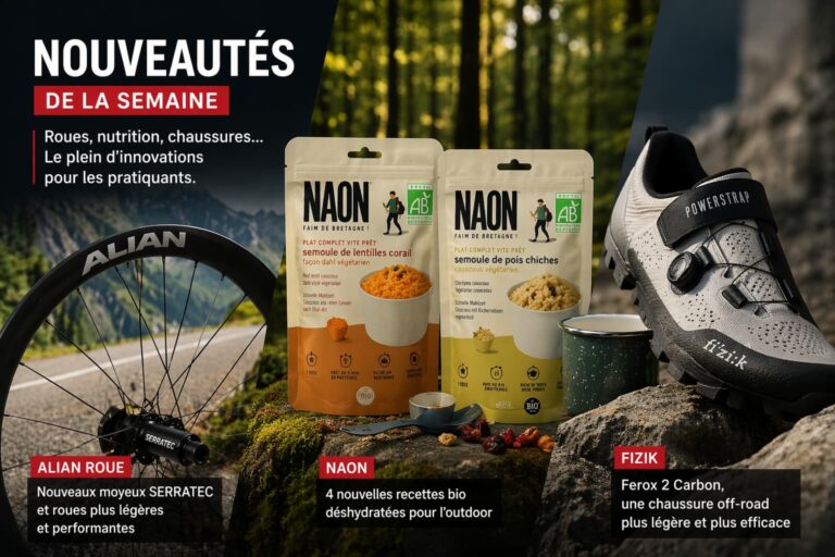 nouveautés matériel cyclisme roues chaussures nutrition