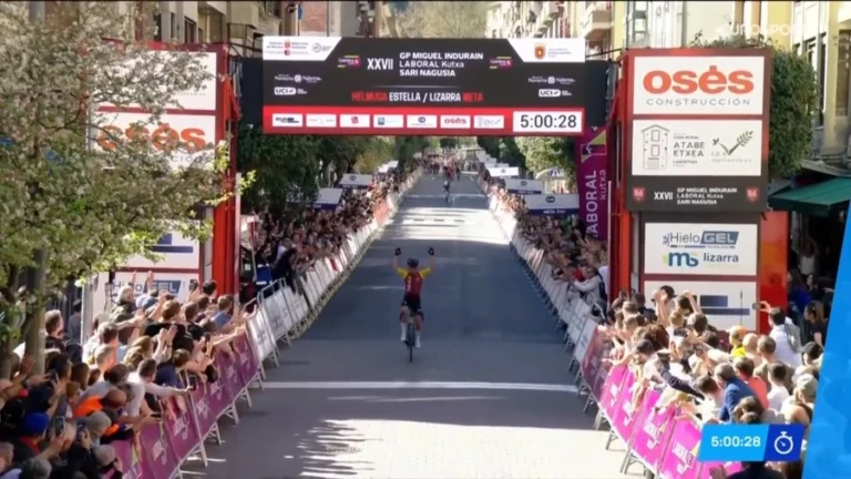 Ion Izagirre Gran Premio Miguel Indurain victoire solitaire