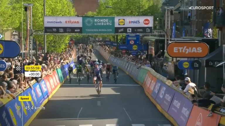 Tim Merlier Ronde van Limburg résultats sprint