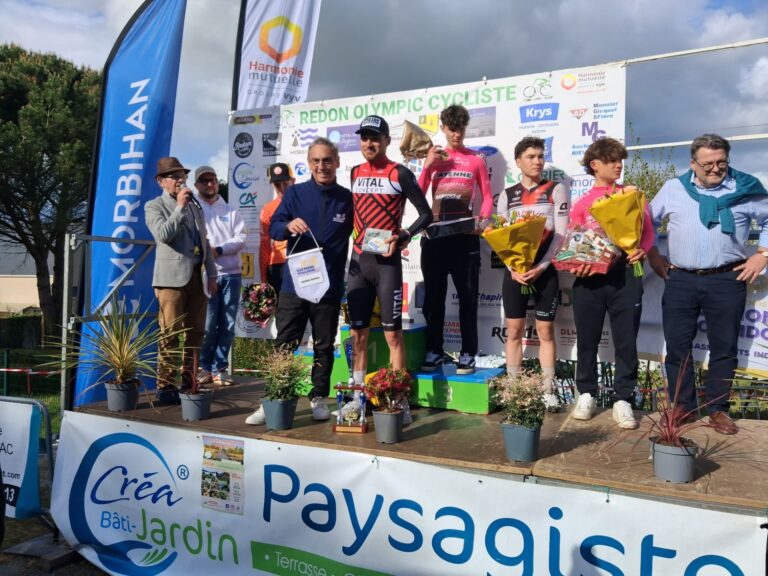 Ludovic Morice vainqueur Redon-Redon arrivée