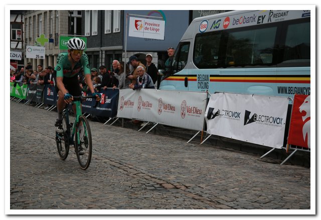 Mats Wenzel après sa victoire sur la Clásica de Pascua