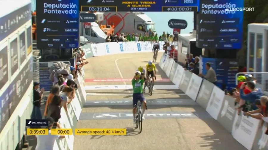 Alessandro Pinarello victoire étape O Gran Camiño sprint arrivée