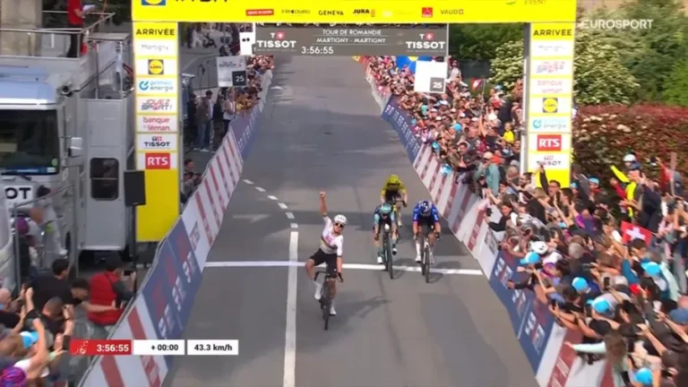 Pogacar victoire étape Tour de Romandie classement général