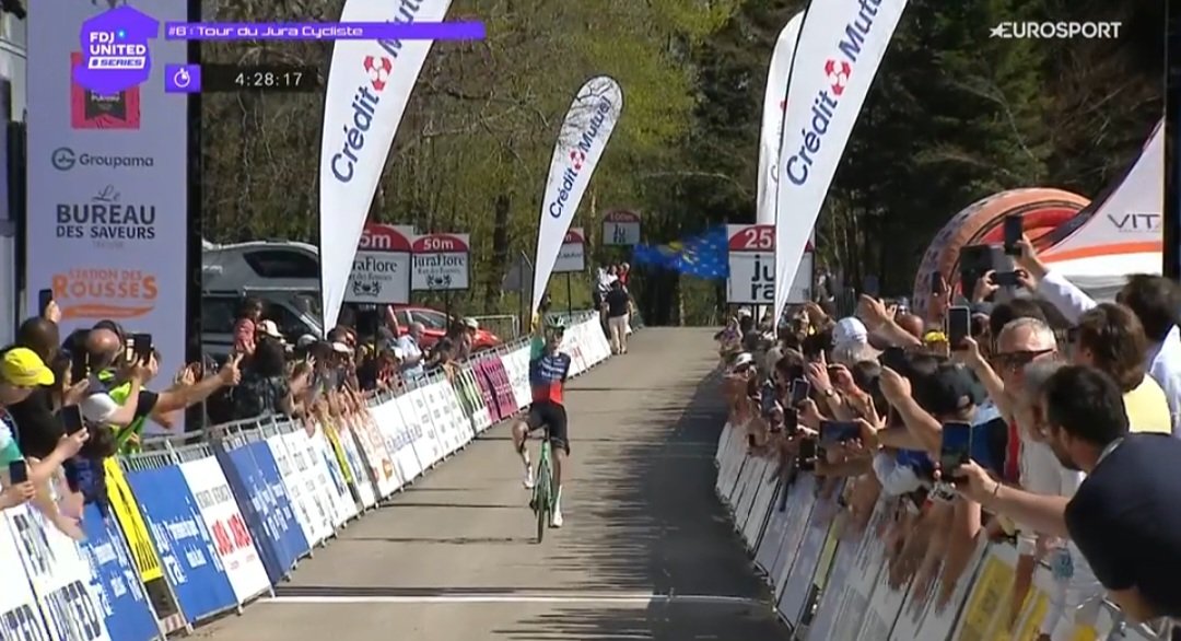 Matthew Riccitello vainqueur du Tour du Jura