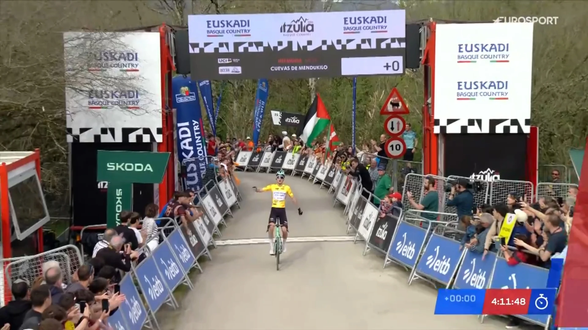 Paul Seixas victoire étape Itzulia leader