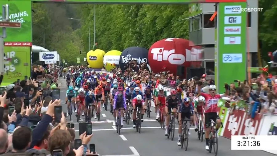 Tommaso Dati victoire Tour of the Alps sprint