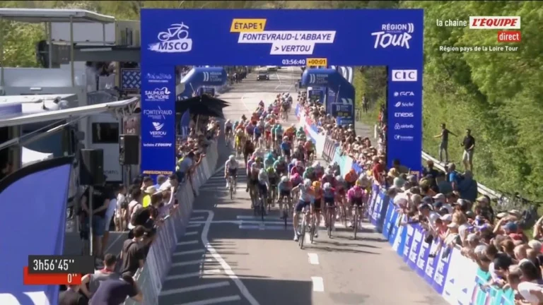 Ethan Vernon victoire étape Région Pays Loire