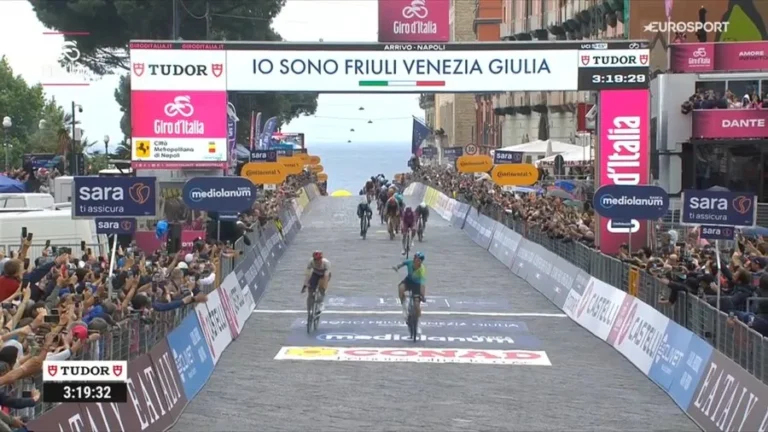 Davide Ballerini vainqueur de la 6e étape du Giro d’Italia 2026 à Naples