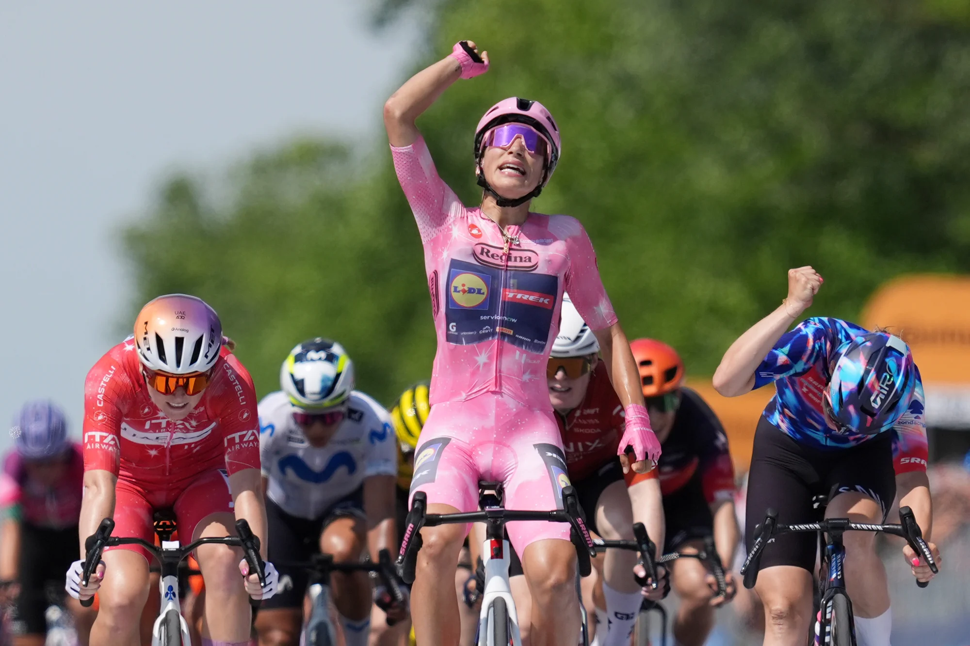 Elisa Balsamo remporte la 2e étape du Giro d’Italia Women 2026 à Caorle.