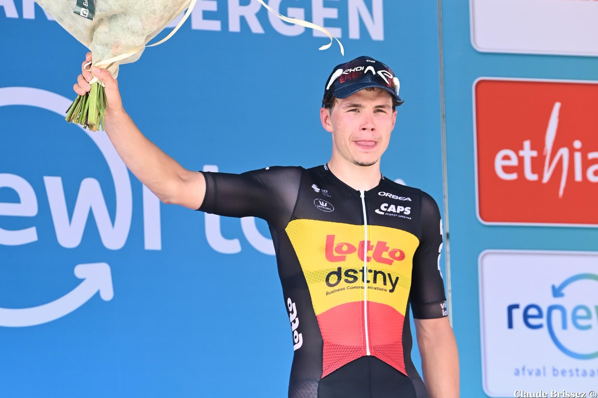Arnaud De Lie avec Lotto-Intermarché avant le Giro d’Italia