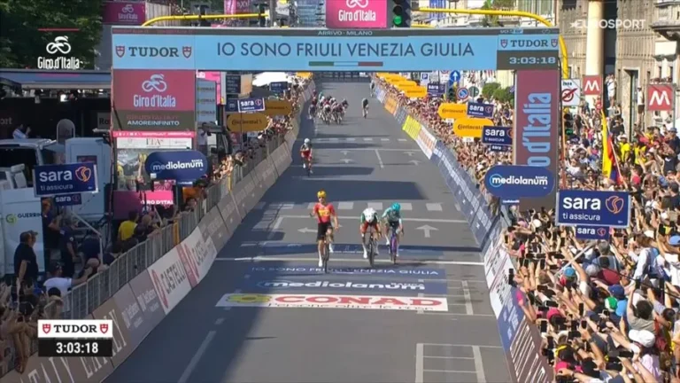 Fredrik Dversnes vainqueur de la 15e étape du Giro d’Italia à Milan
