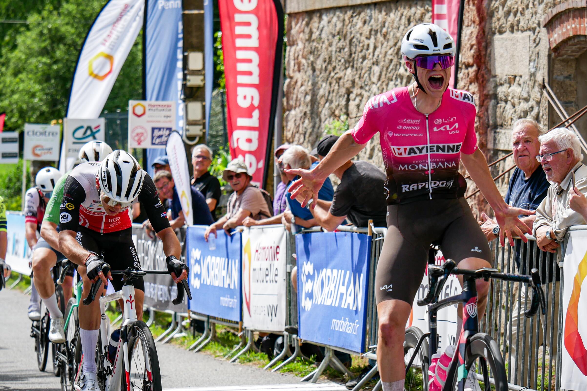 Florian Gaillard vainqueur de la 1re étape de l’Essor Breton 2026