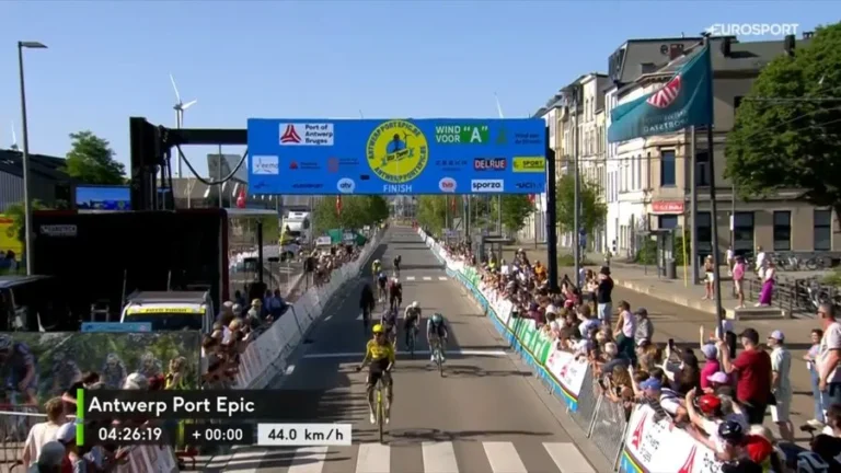 Per Strand Hagenes vainqueur de l’Antwerp Port Epic 2026