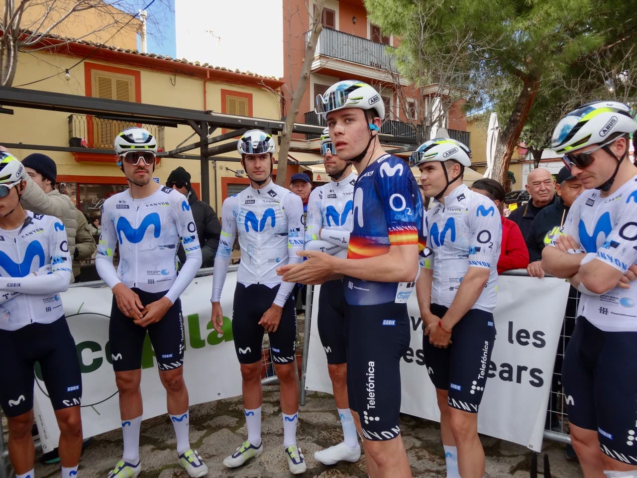 Iván Romeo sous le maillot de Movistar Team