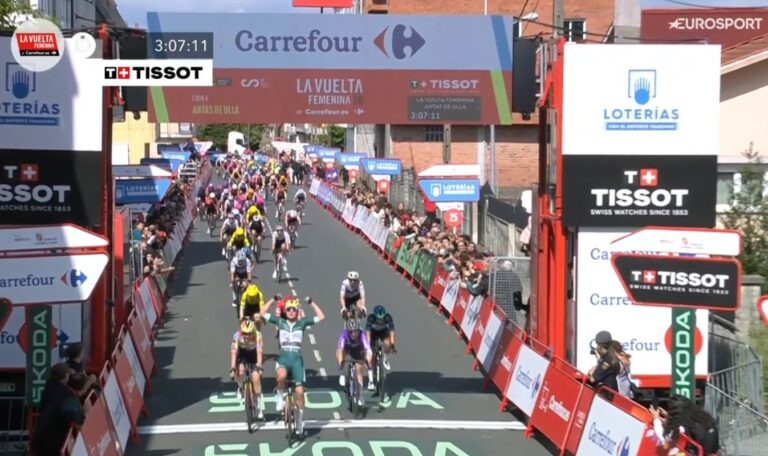 Lotte Kopecky s’impose au sprint sur la 4ème étape de la Vuelta España Femenina
