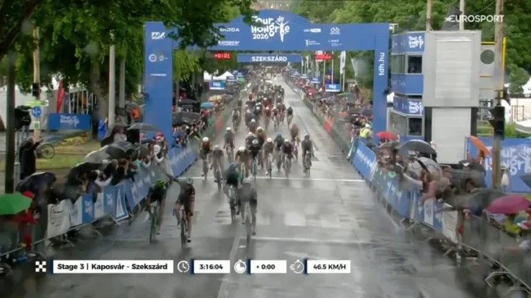 Tim Merlier vainqueur au sprint sur le Tour de Hongrie 2026
