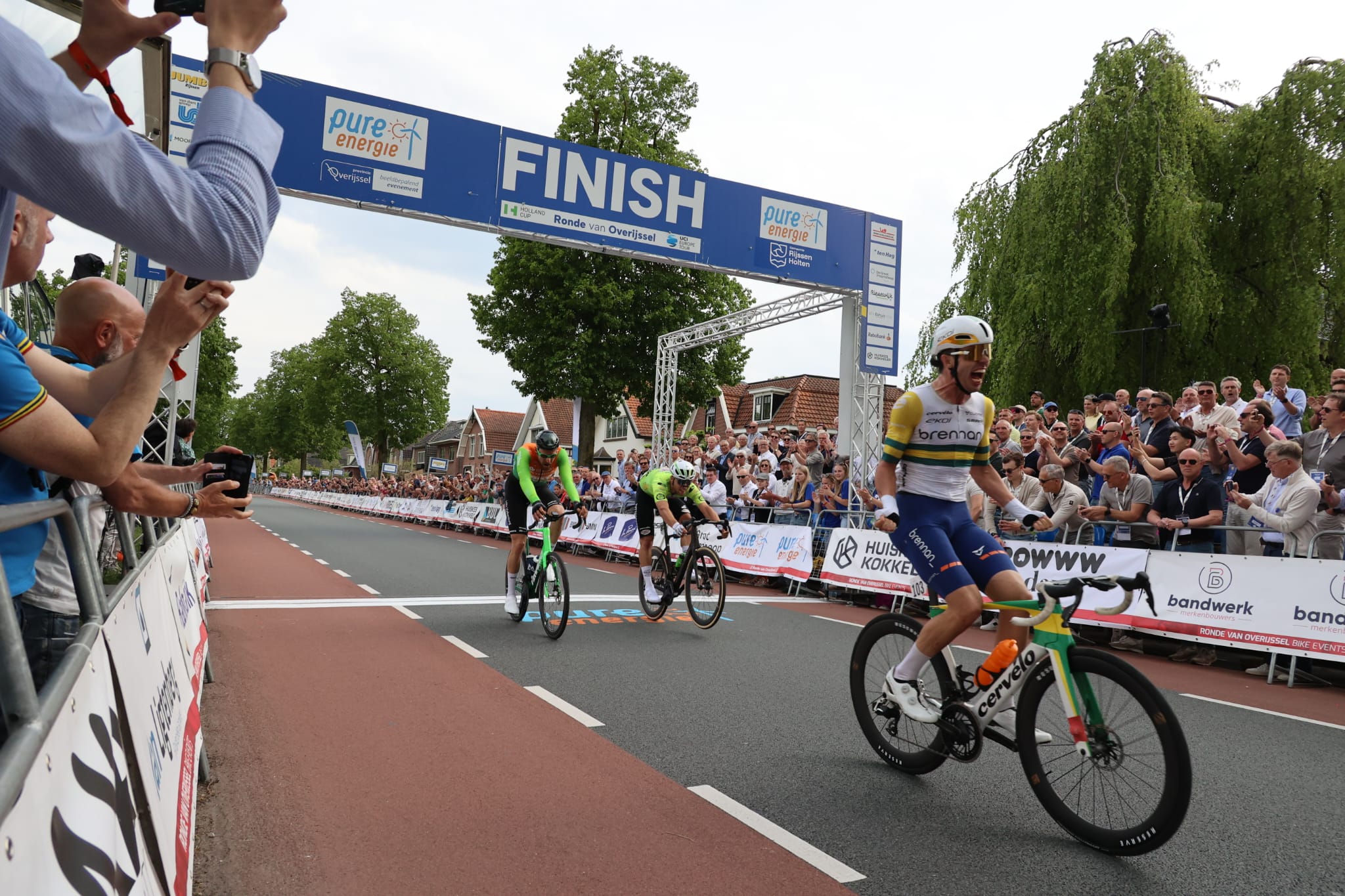 Eddy Patrick victoire Ronde van Overijssel arrivée sprint