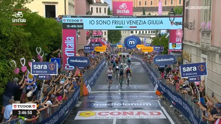 Paul Magnier vainqueur de la 18e étape du Giro d’Italia au sprint