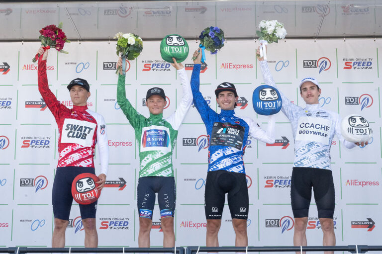 Matteo Fabbro remporte le classement général du Tour of Japan 2026.