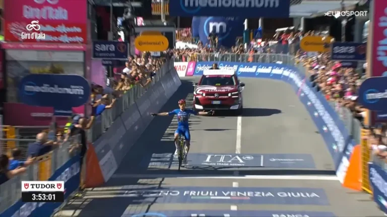 Jonas Vingegaard vainqueur de la 14e étape du Giro d’Italia 2026